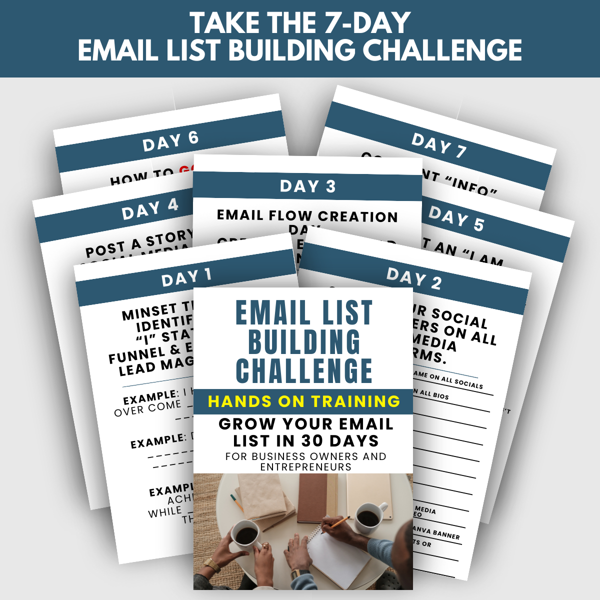 7-Day Email List Building Challenge (Hands On) Feb 4th, 2024, 8pm