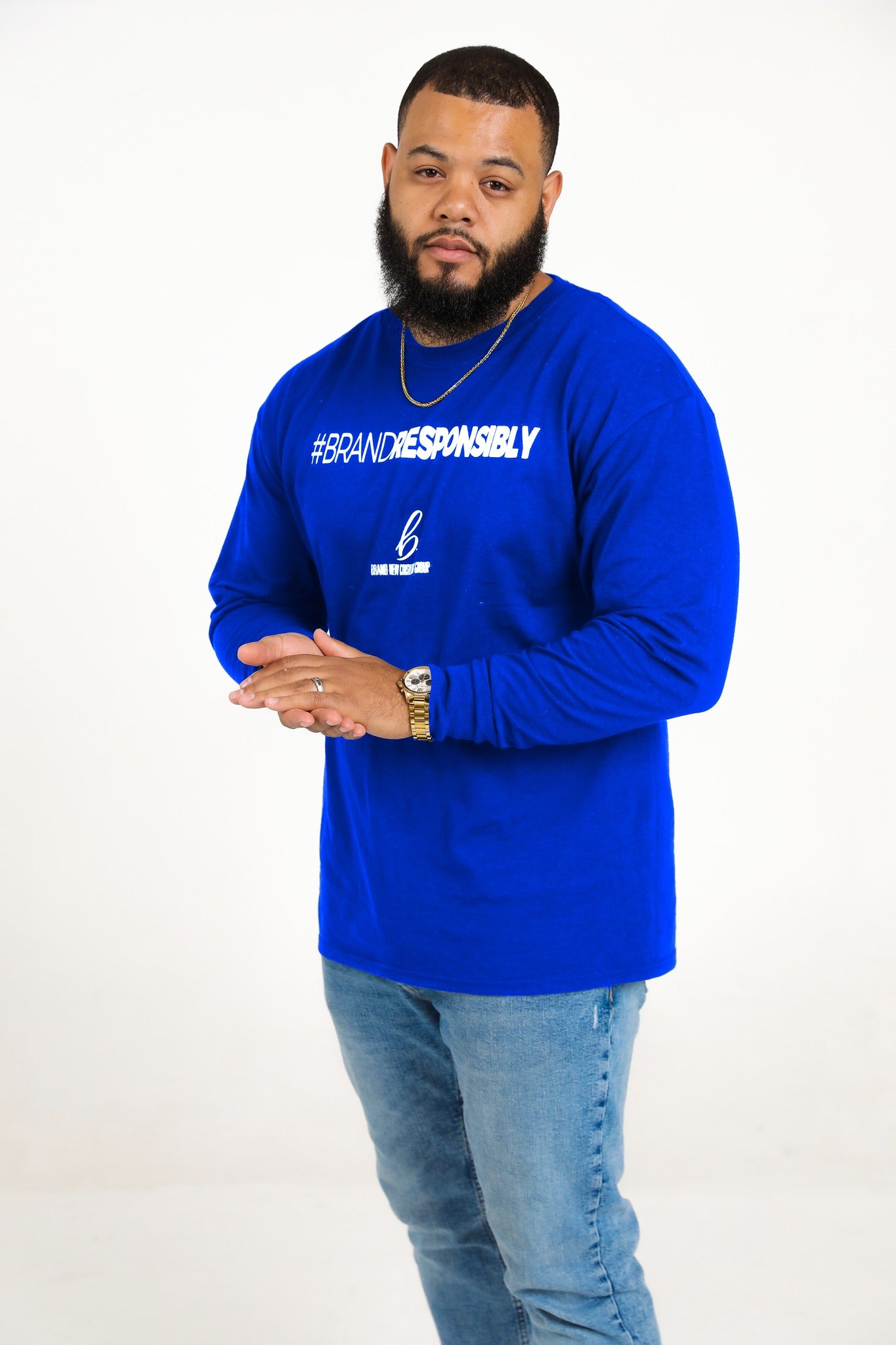 Brand Responsibly Men's Long Sleeved Shirt