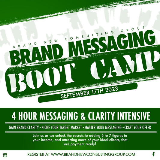 Brand Messaging Boot Camp Intensive Virtual