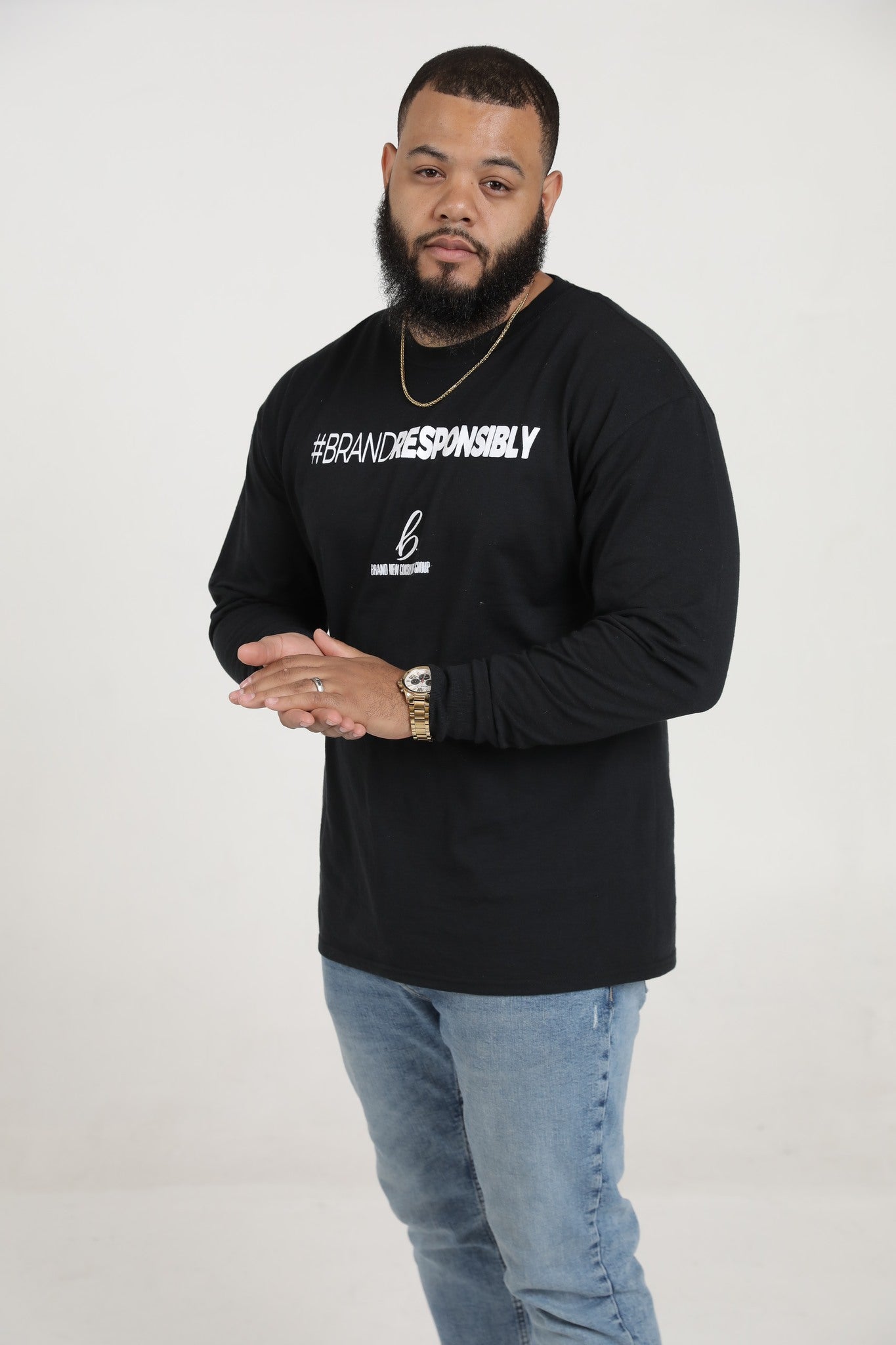 Brand Responsibly Men's Long Sleeved Shirt