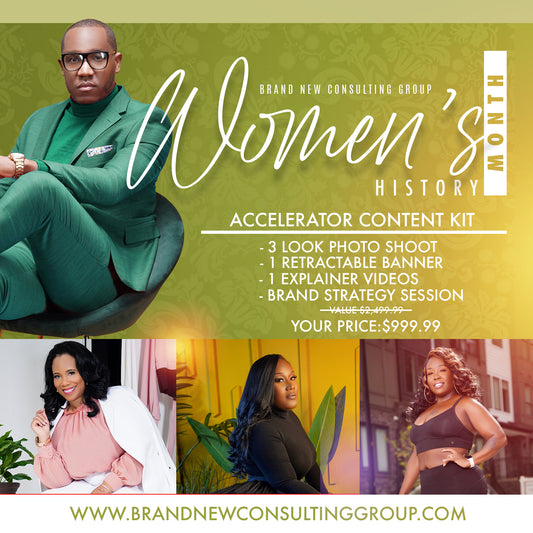 Women's History Month Accelerator Content Kit