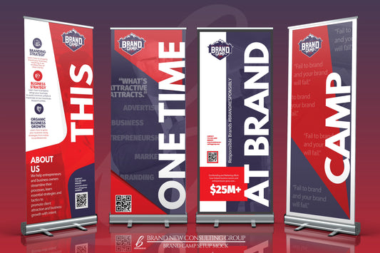 Retractable Banner + Shipping